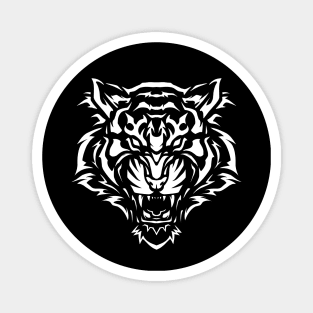 white tiger t-shirt Magnet